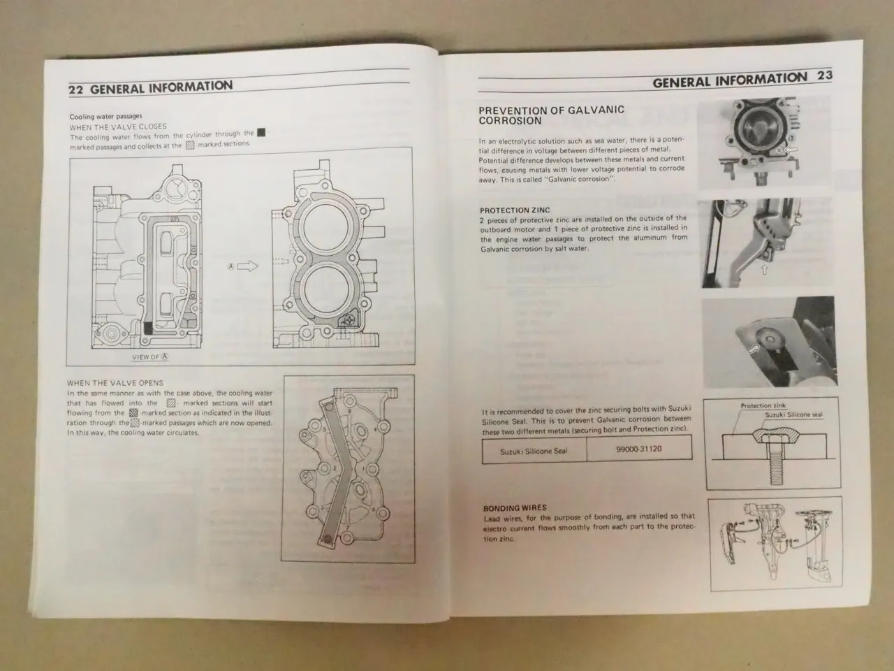 Suzuki DT8C 9.9C Outboard Motor Service Manual Werkstatthandbuch 1988 - 1992
