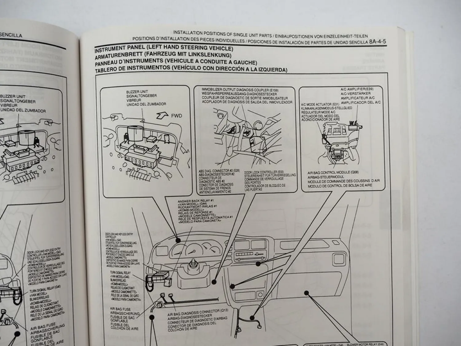 Suzuki Grand Vitara Elektrik Schaltpläne 2000 Werkstatthandbuch Verkabelung Wiring Diagram