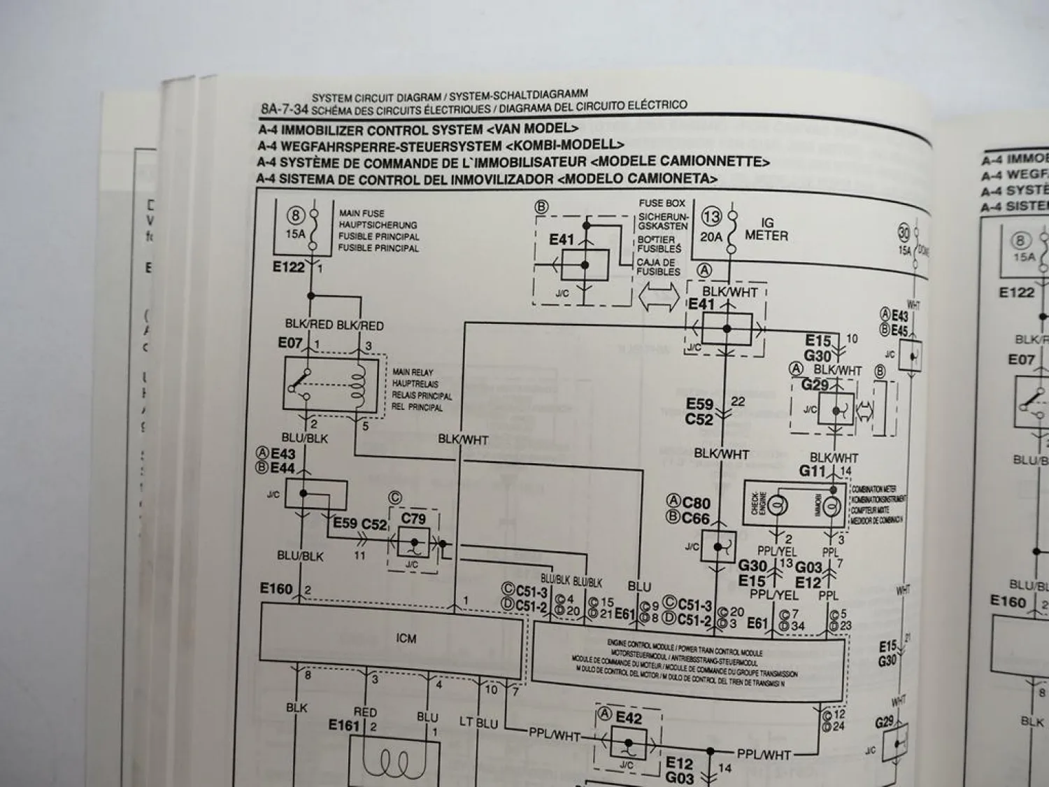 Suzuki Grand Vitara Elektrik Schaltpläne 2000 Werkstatthandbuch Verkabelung Wiring Diagram