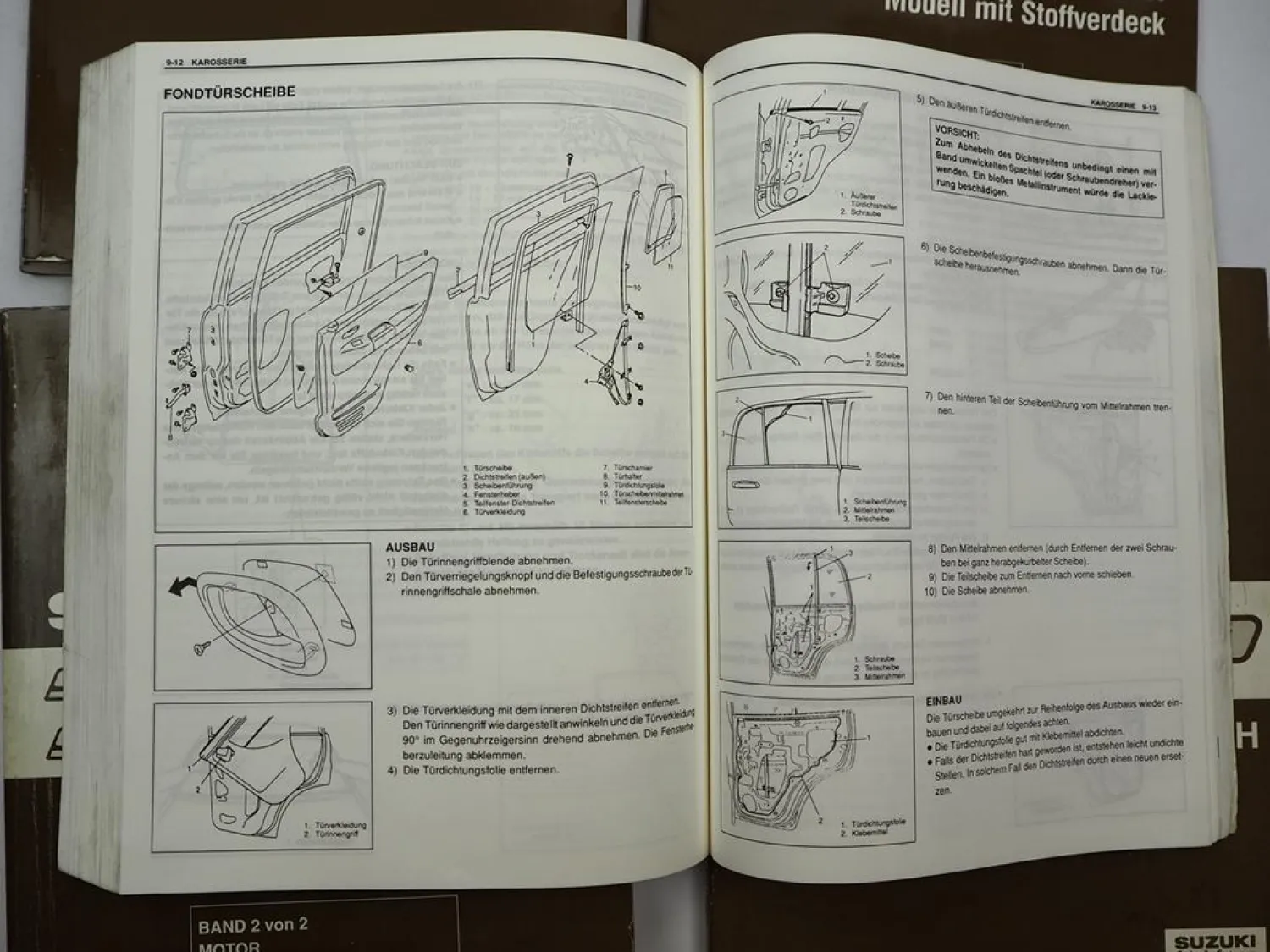 Suzuki Grand Vitara SQ416 420 625 Werkstatthandbuch Reparaturanleitung 1998-2000