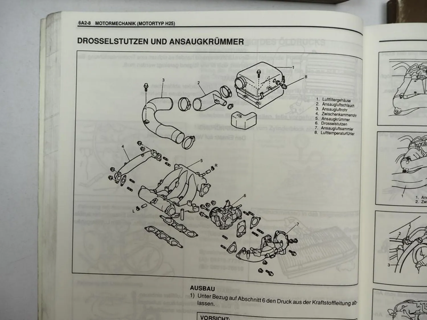 Suzuki Grand Vitara SQ416 420 625 Werkstatthandbuch Reparaturanleitung 1998-2000