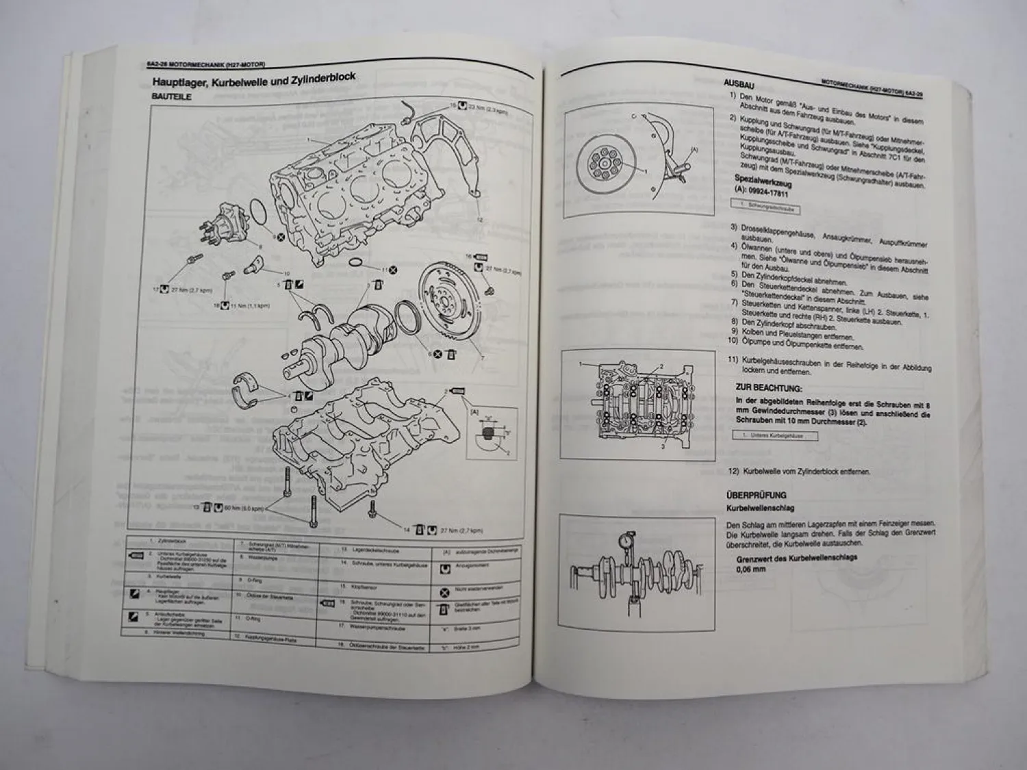 Suzuki Grand Vitara XL-7 JA621 Reparaturanleitung 2003 Nachtrag Werkstatthandbuch