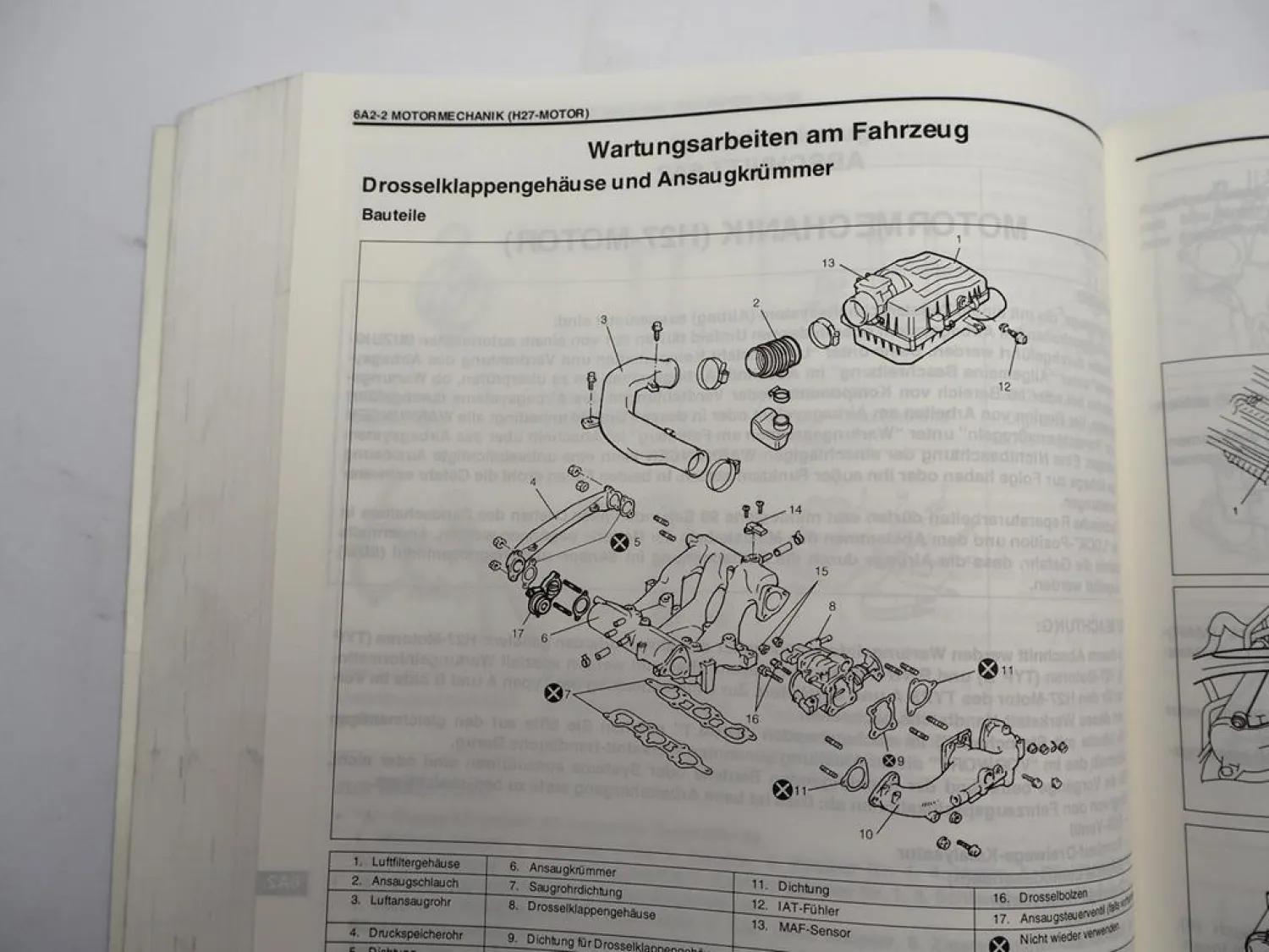 Suzuki Grand Vitara XL-7 JA627 H27 & JA420WD RHW Werkstatthandbuch 2003 Nachtrag