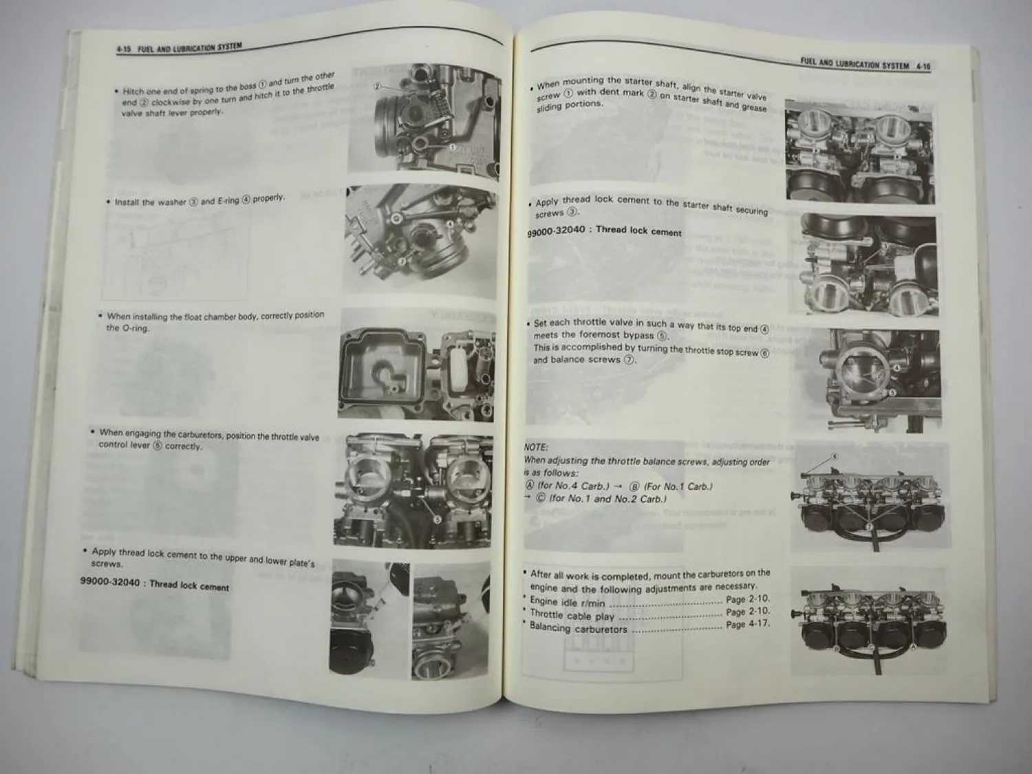 Suzuki GSX 600F Katana Service Repair Workshop Manual & Maintenance 1987