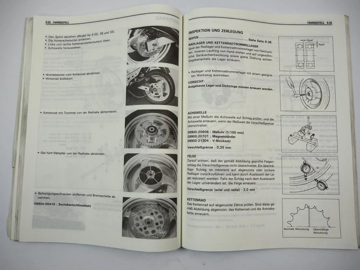 Suzuki GSX 750F Katana Werkstatthandbuch 1988-1993 Reparaturanleitung Wartungsanleitung