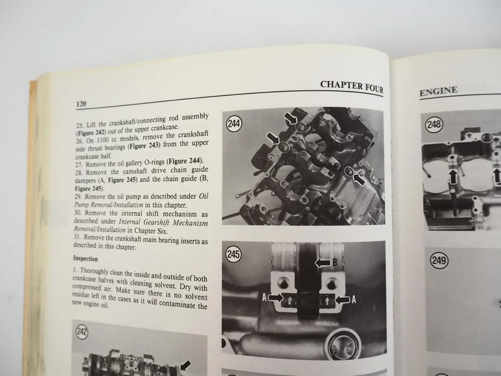 Suzuki Katana 600 GSX R750 R1100 Service Repair Maintenance Werkstatthandbuch