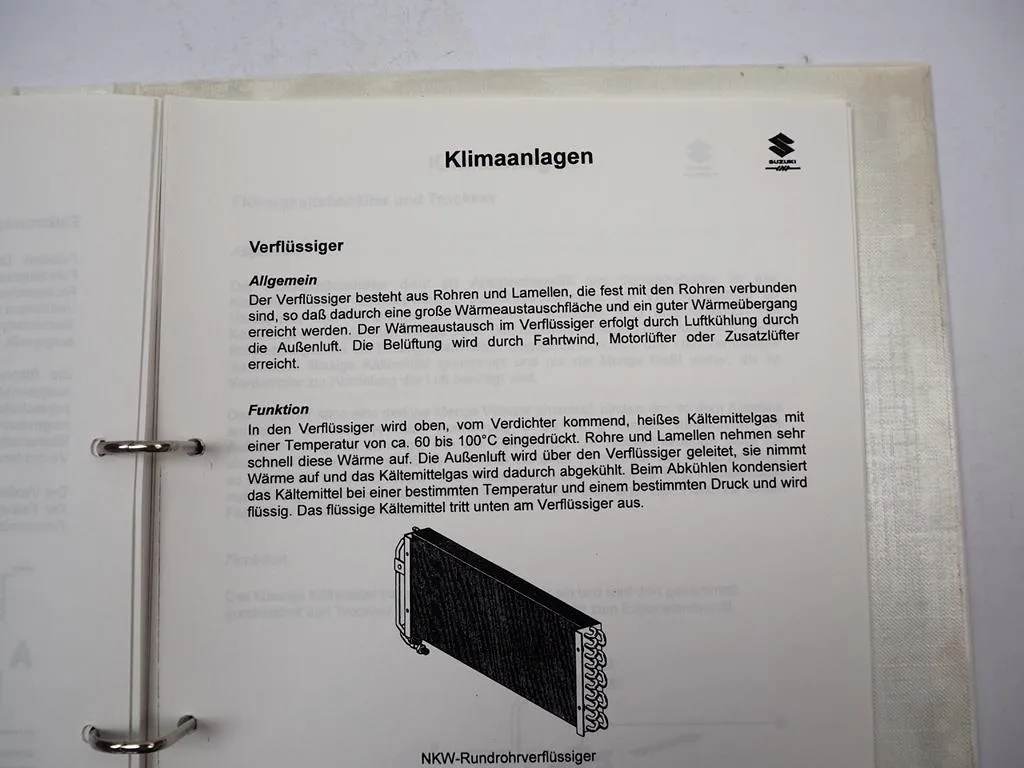 Suzuki PKW Technik Training Schulung Airbag Klima Elektronik Motormanagement
