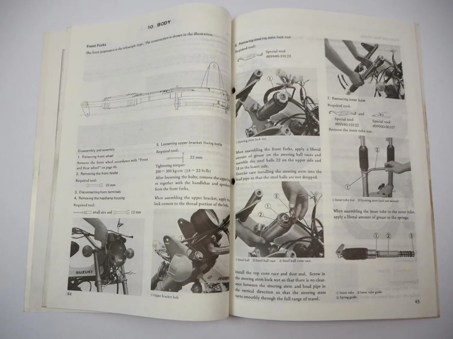 Suzuki RV50 Fun Bike Service Repair Workshop Manual & Maintenance 1973 - 1990