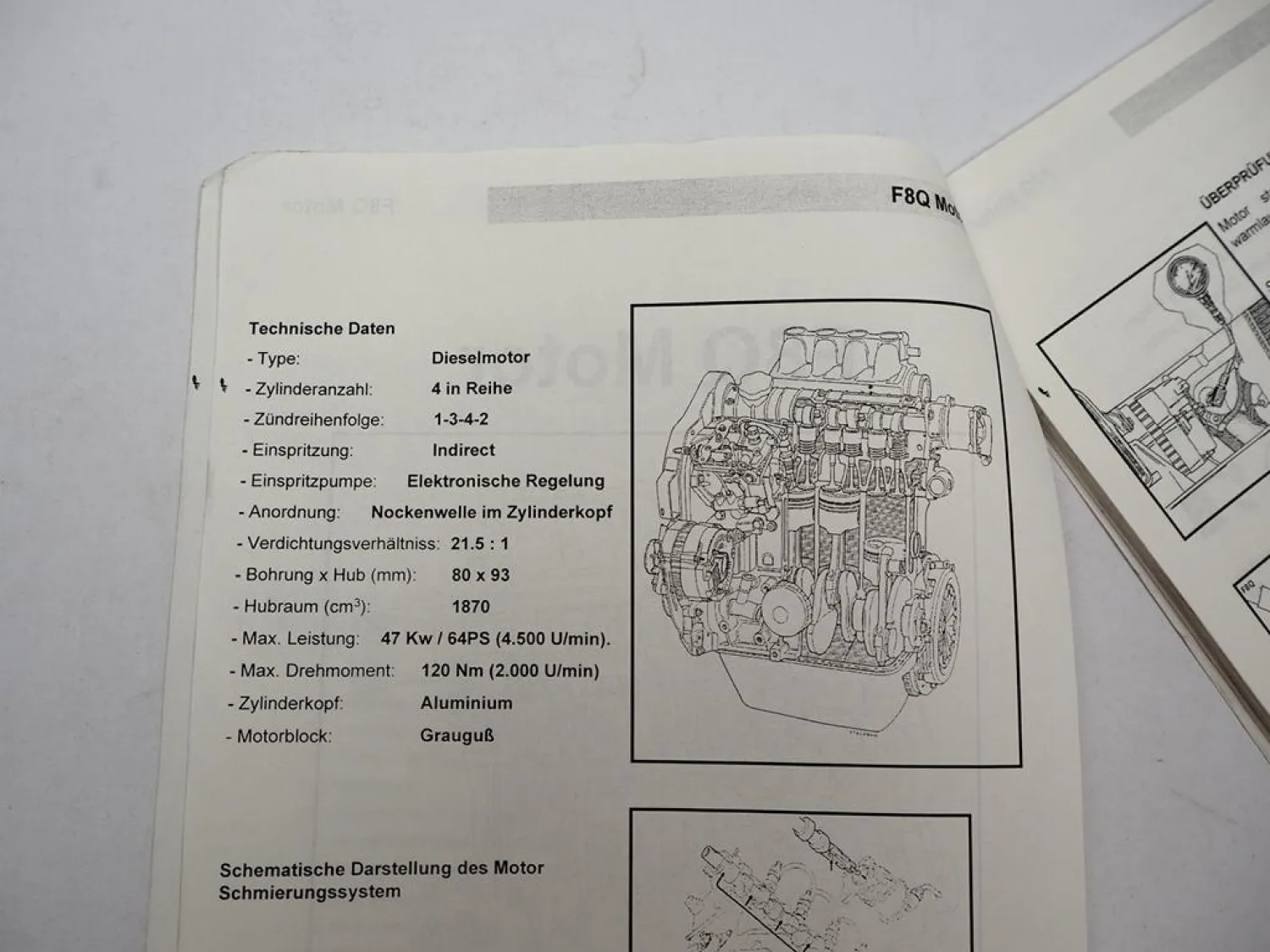 Suzuki Samurai SJ419D Diesel F8Q Motor EPIC Pumpe Reparatur Werkstatthandbuch