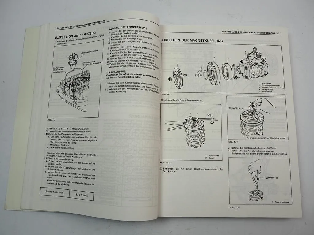 Suzuki Swift SA310 Werkstatthandbuch Reparaturanleitung 1983/91