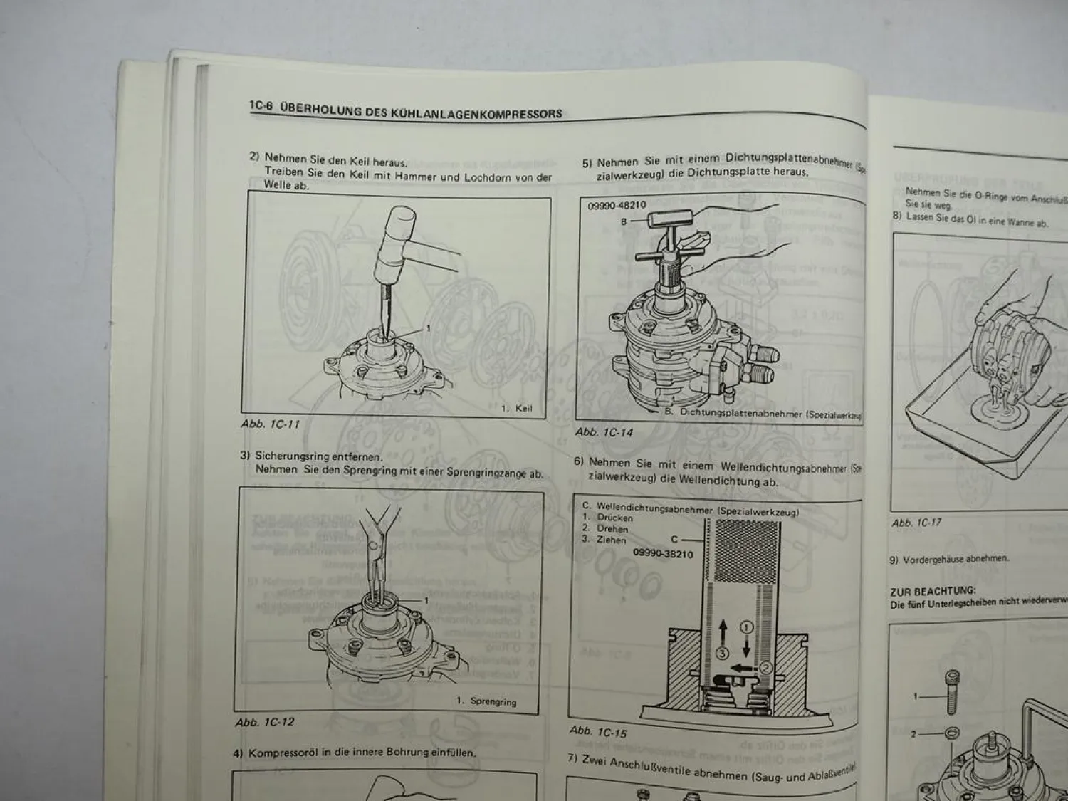 Suzuki Swift SA413 + GTI GXI GS Werkstatthandbuch 1984 - 1986 Reparaturanleitung