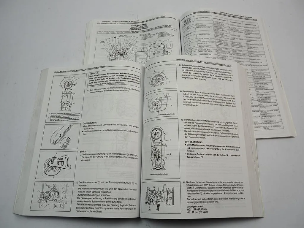 Suzuki Swift SF310 SF413 Werkstatthandbuch Ergänzung 2000