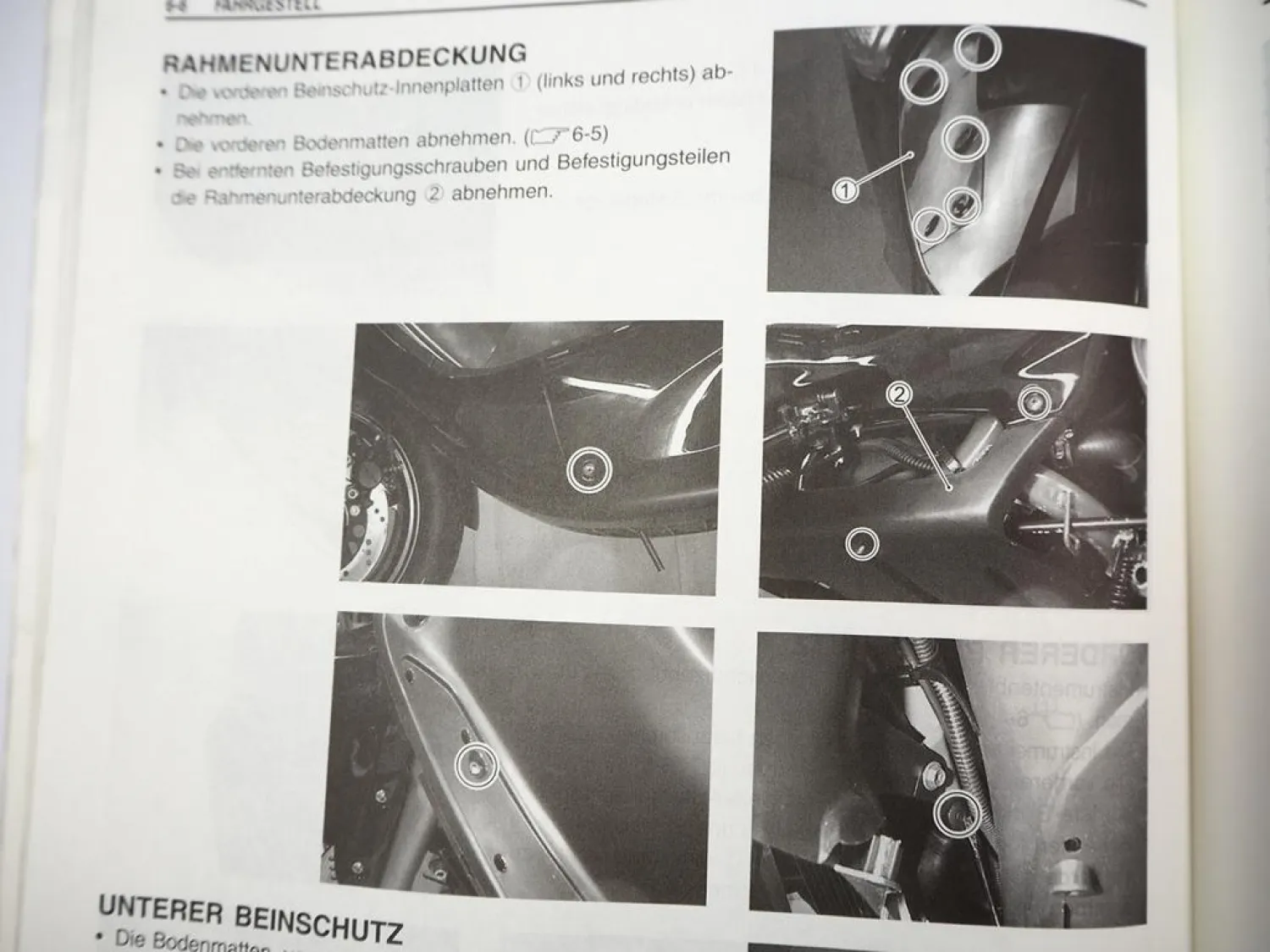 Suzuki UC125 Werkstatthandbuch ab 1999 2000 Reparaturanleitung Wartungsanleitung