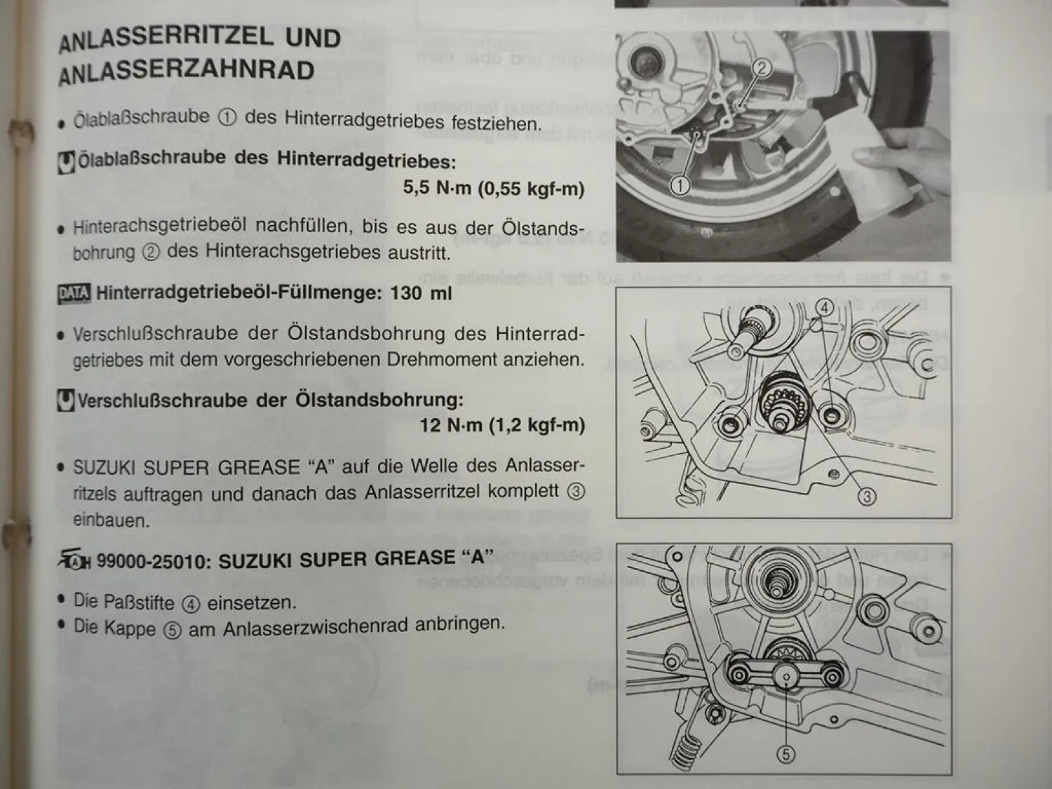 Suzuki UF50 Werkstatthandbuch ab2000 Reparaturanleitung Wartungsanleitung Roller