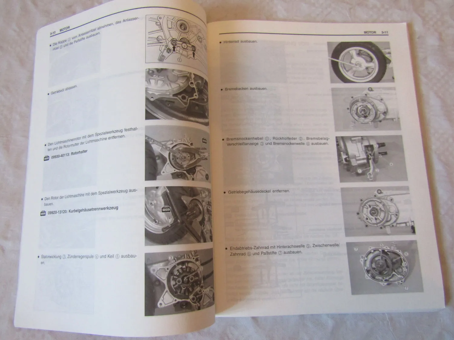 Suzuki UF50 Werkstatthandbuch Wartungsanleitung Reparaturhandbuch von 2000