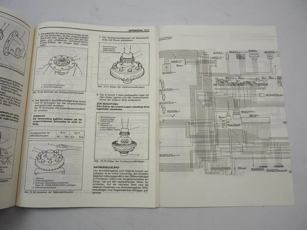 Suzuki Vitara Werkstatthandbuch Reparaturanleitung Stand 1990