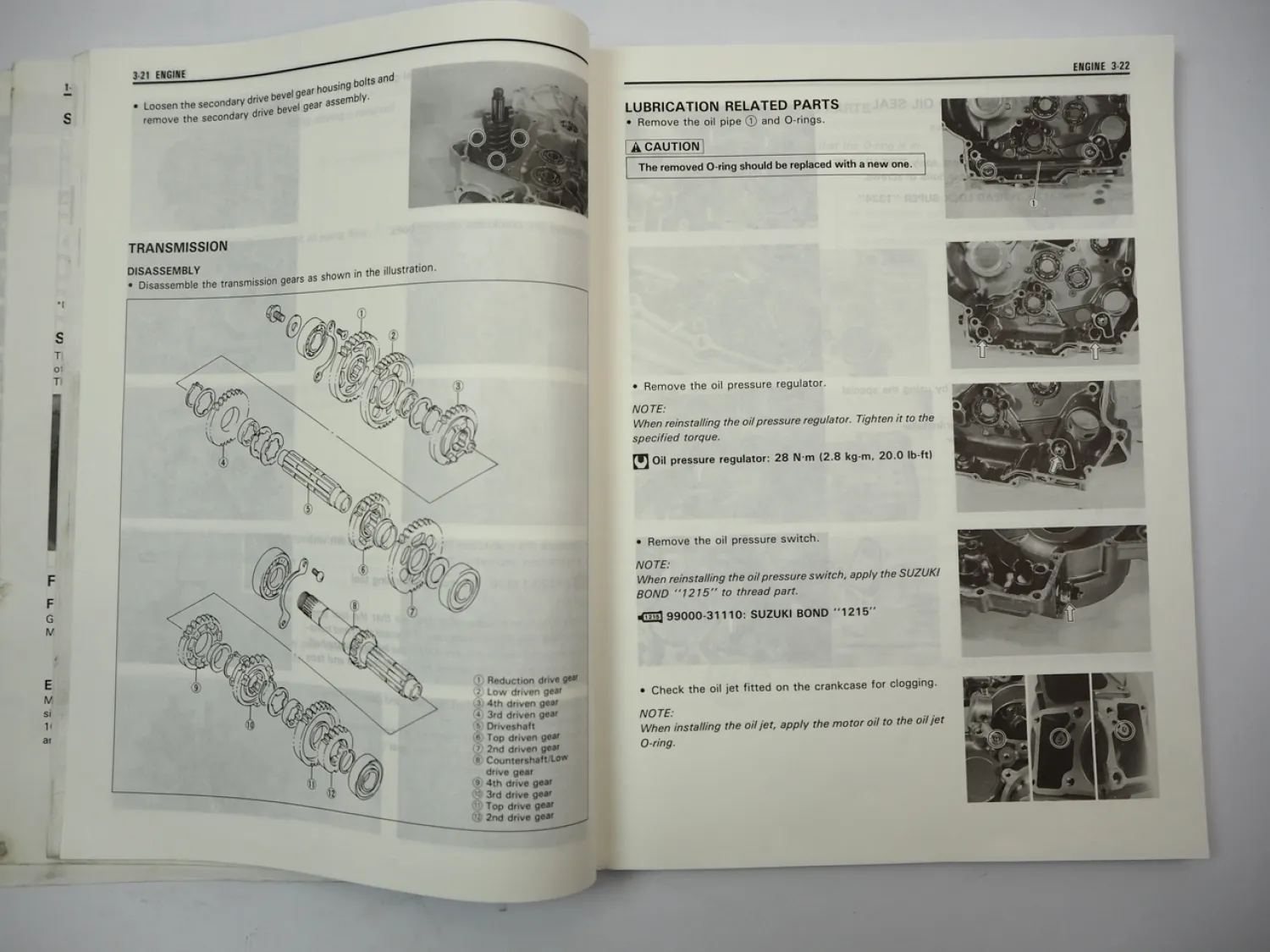 Suzuki VS 600 GL Intruder Service Repair Workshop Manual & Maintenance 1995