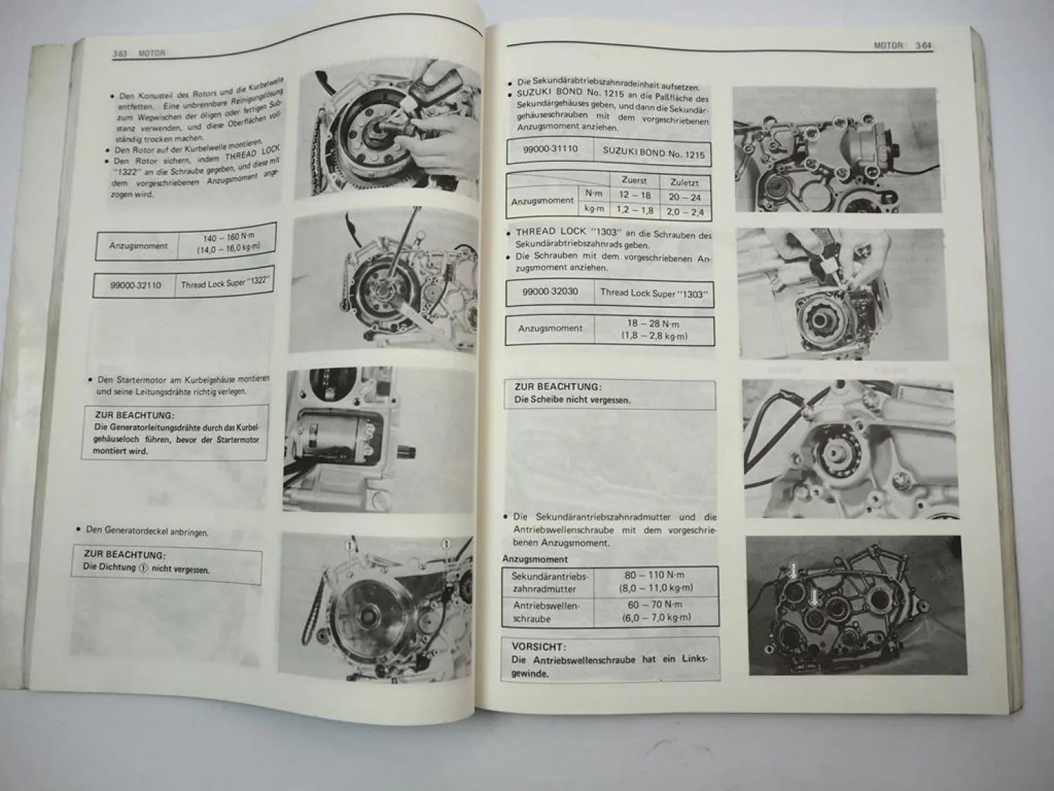 Suzuki VS750 800 GL Intruder Werkstatthandbuch 1986-1994 Reparaturanleitung Wartungsanleitung