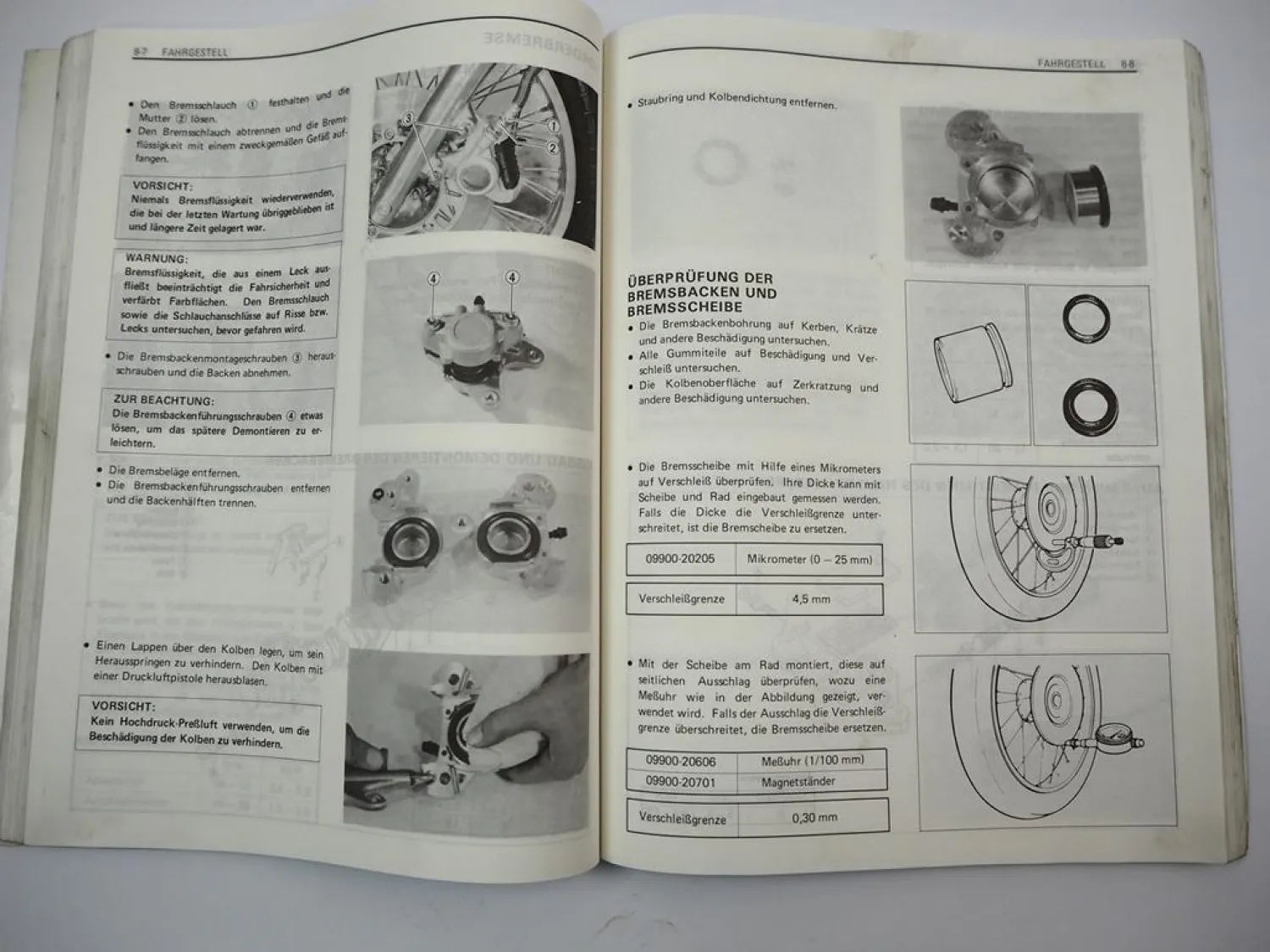Suzuki VS750 800 GL Intruder Werkstatthandbuch 1986-1994 Reparaturanleitung Wartungsanleitung