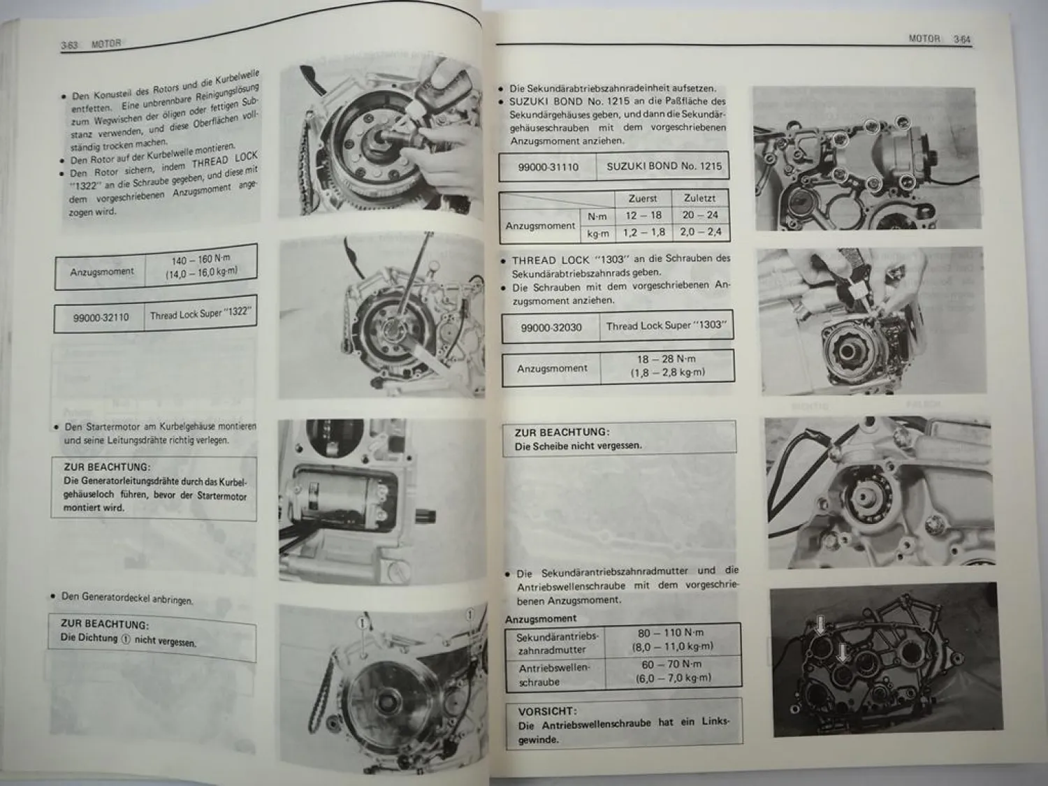 Suzuki VS750 GL Intruder Werkstatthandbuch 1985-1991 Reparaturanleitung Wartungsanleitung