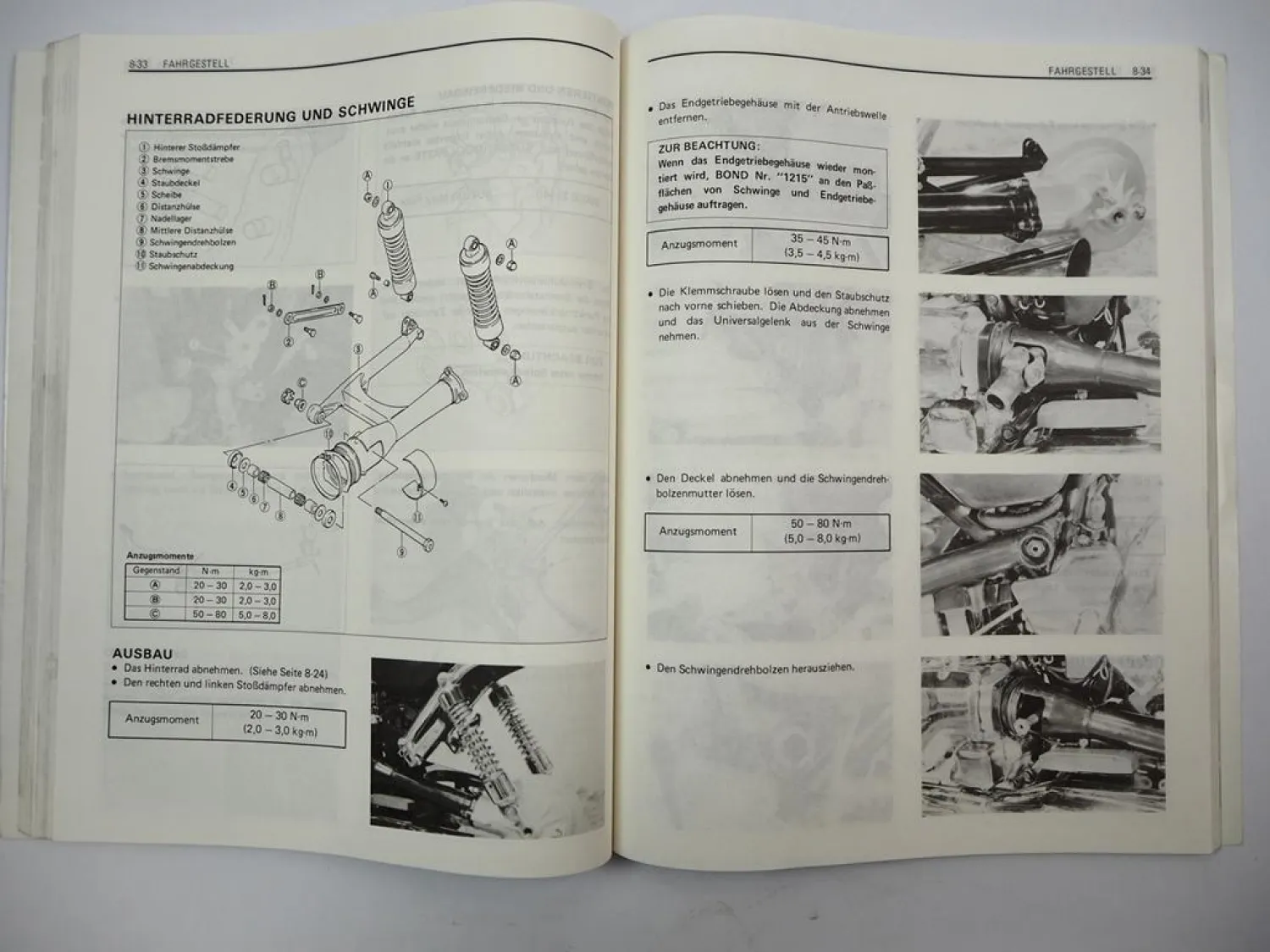 Suzuki VS750 GL Intruder Werkstatthandbuch 1985-1991 Reparaturanleitung Wartungsanleitung