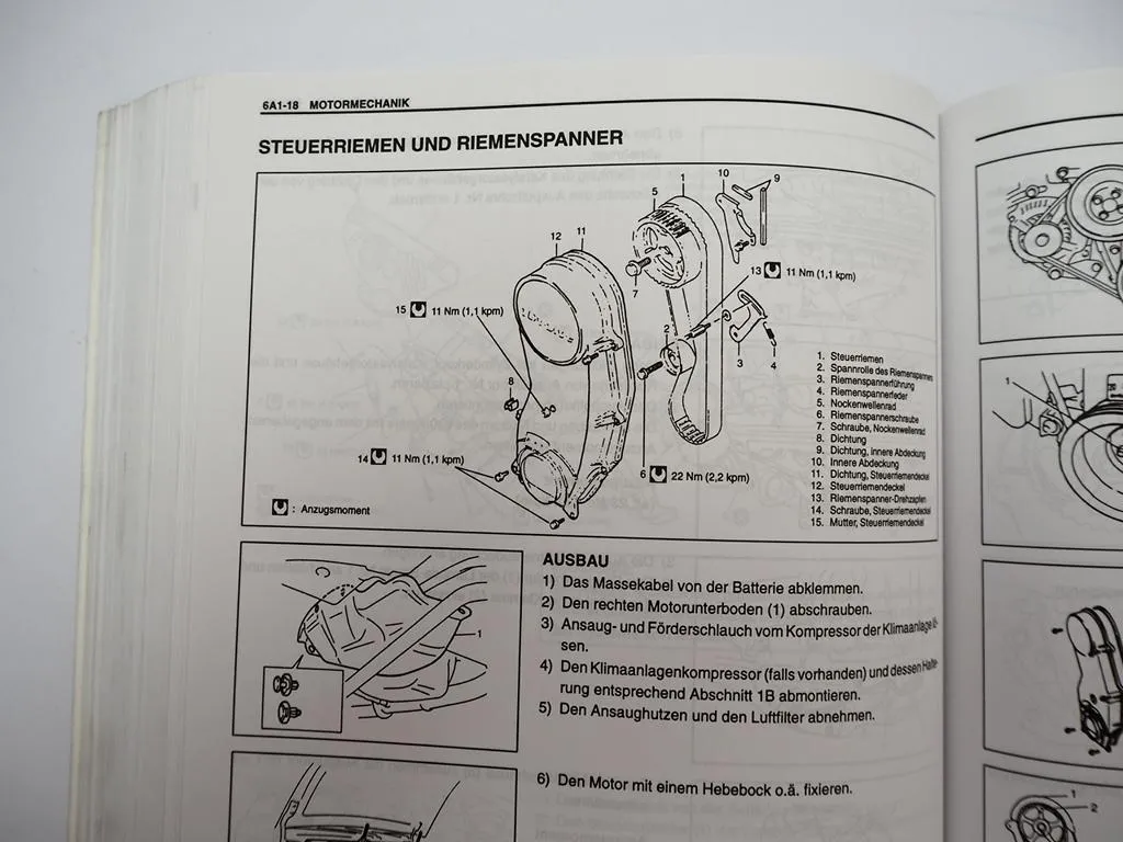 Suzuki Wagon R / R+ 1.3 1.0 4WD Reparaturanleitung Werkstatthandbuch ab 2000