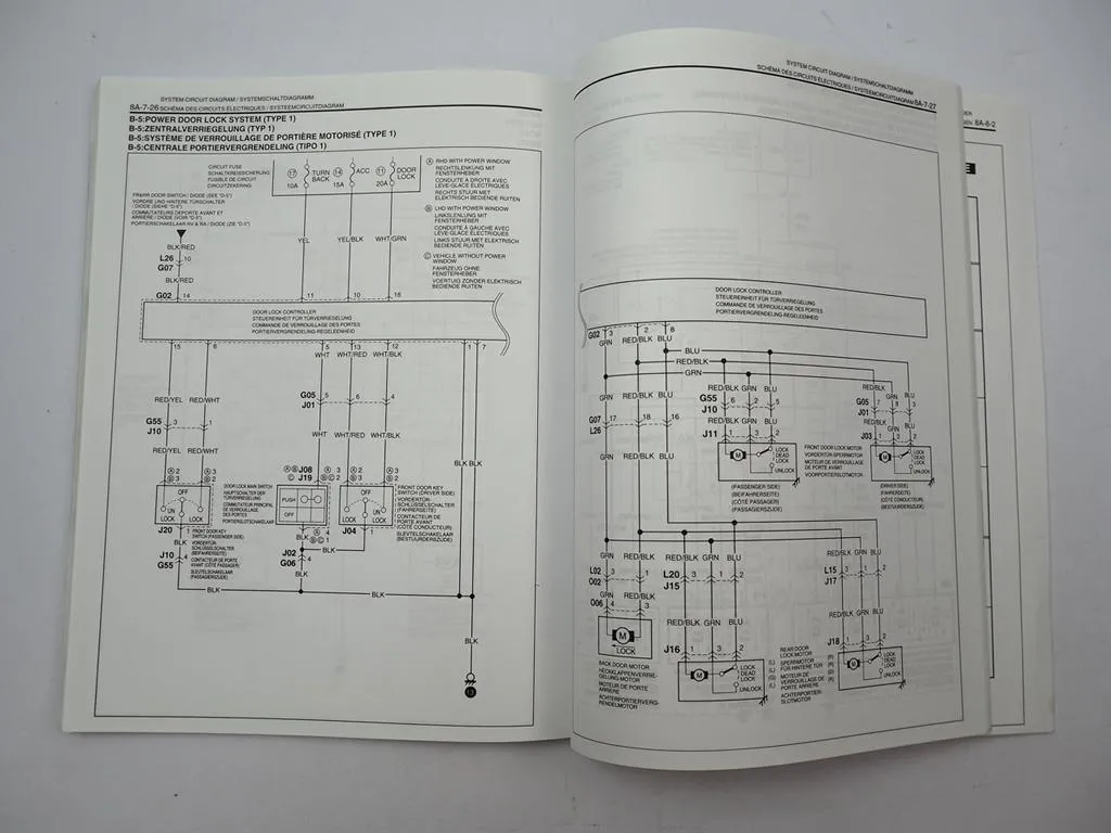 Suzuki Wagon R RB310 RB413 Elektrische Schaltpläne 2002 Werkstatthandbuch
