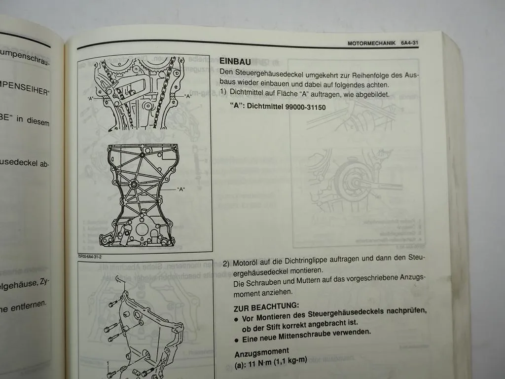 Suzuki Wagon R SR410 SR412 Werkstatthandbuch Schaltpläne1997 1998 Reparaturanleitung
