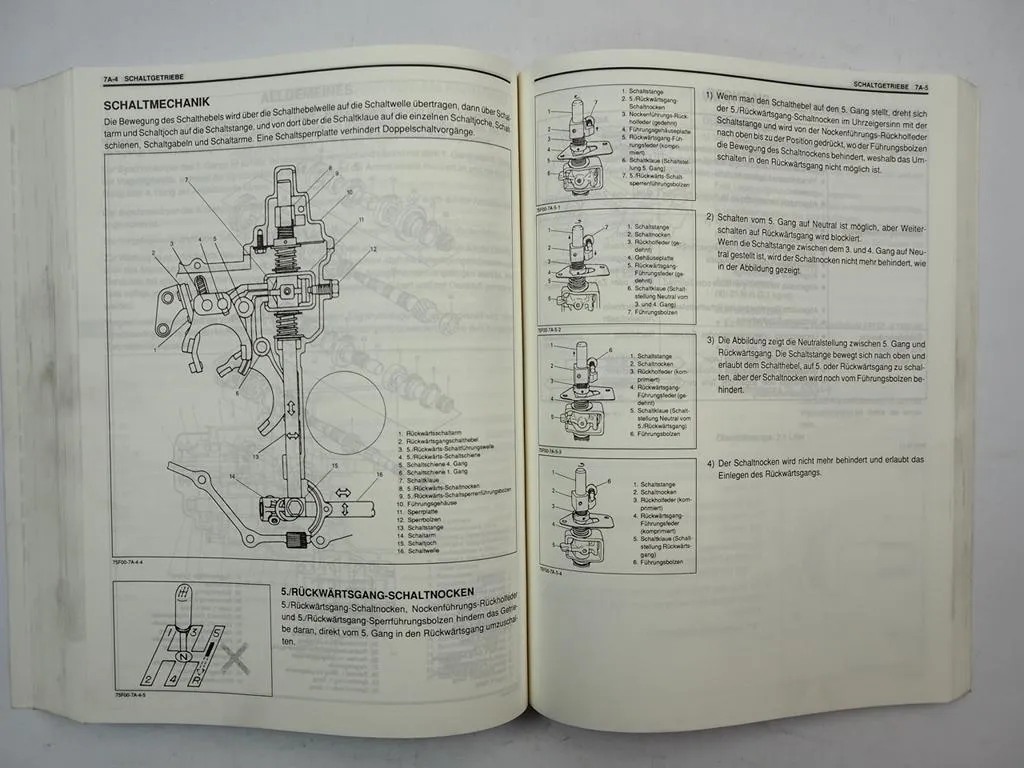 Suzuki Wagon R SR410 SR412 Werkstatthandbuch Schaltpläne1997 1998 Reparaturanleitung