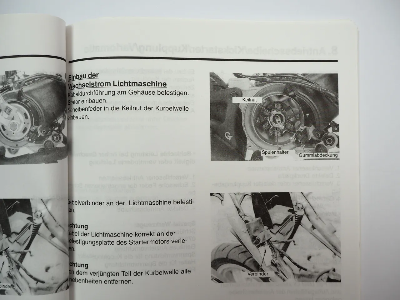Sym Jet Michael Schumacher Motorroller Werkstatthandbuch Reparaturanleitung