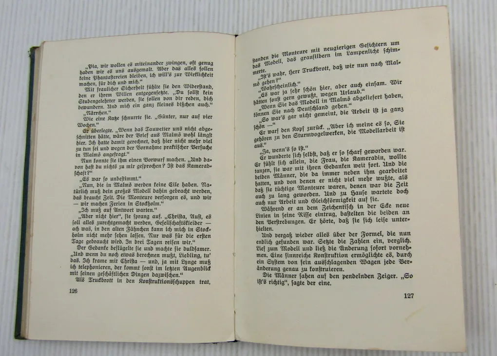 T1000 Roman eines Riesenflugzeuges 1927 von Hans Richter