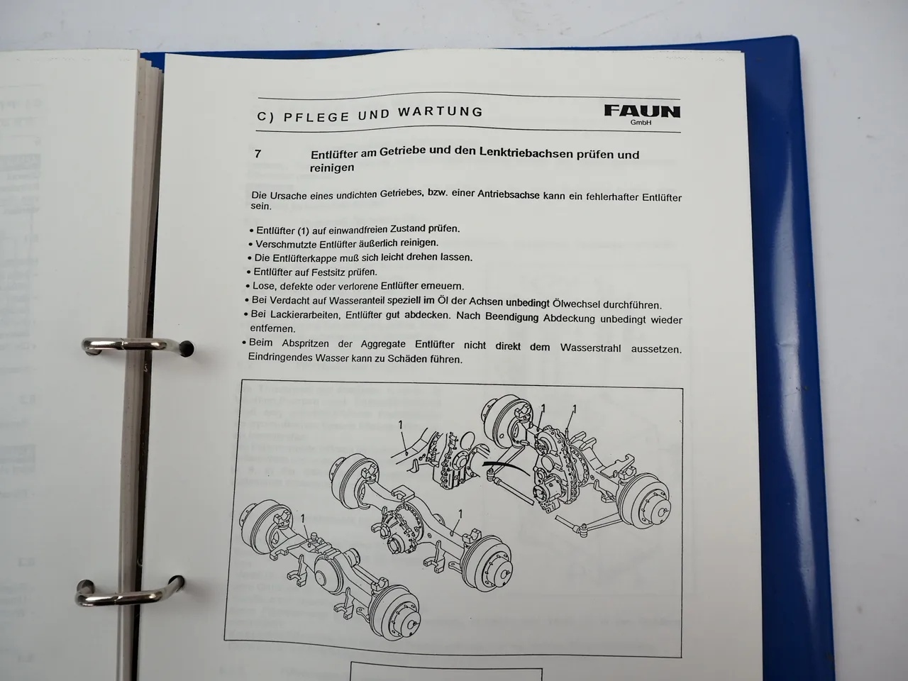 Tadano Faun ATF 50-3 Mobilkran Betriebsanleitung Bedienungsanleitung 1995