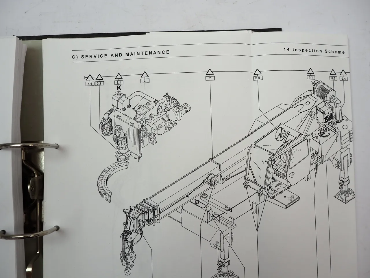 Tadano Faun HK 35 Telescopic Truck Crane Operating Manual 1996