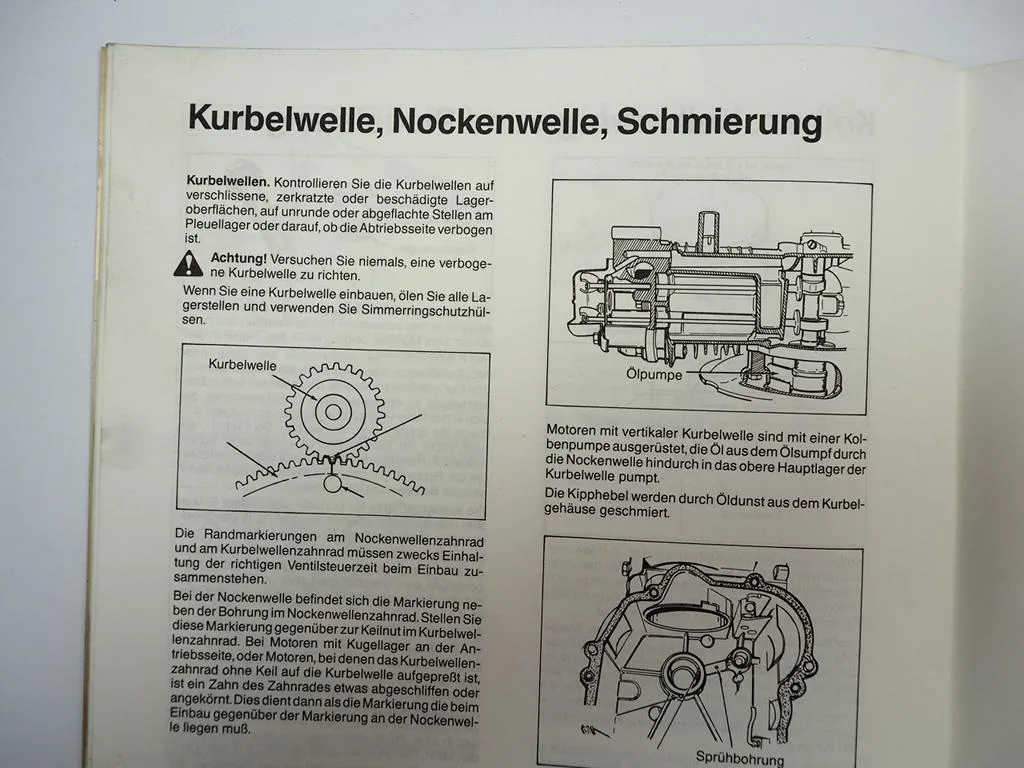 Tecnamotor Premier OHV Motor für Rasenmäher Werkstatthandbuch Reparatur
