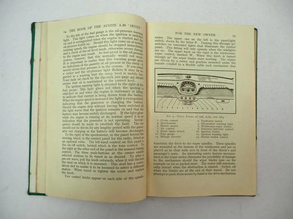The Cassell Book of Austin A30 Seven by Ellison Hawks Workshop manual 1951