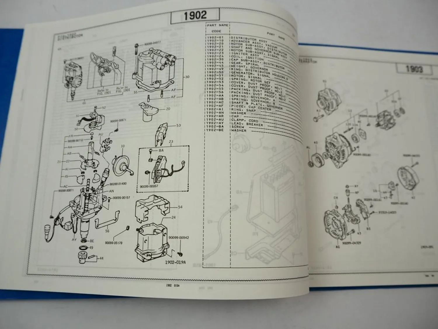 Toyota 42-6FGF15 & 18 Forklift Truck Parts Catalog Ersatzteilliste Gabelstapler