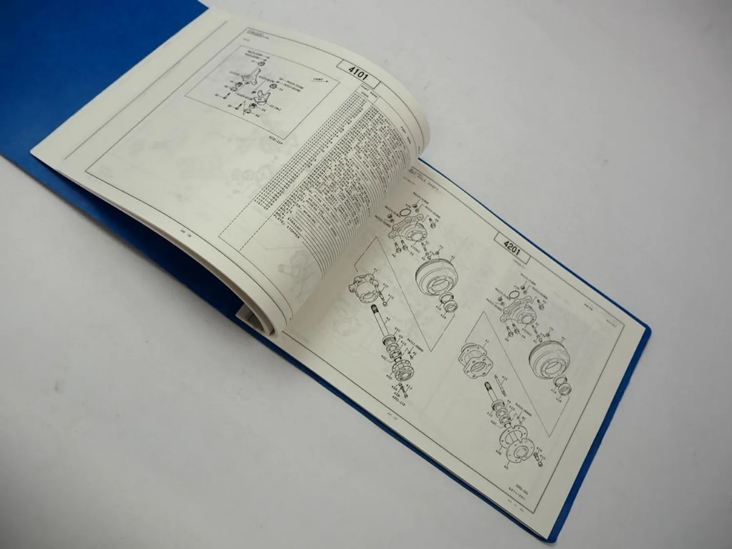 Toyota 42-6FGF15 & 18 Forklift Truck Parts Catalog Ersatzteilliste Gabelstapler