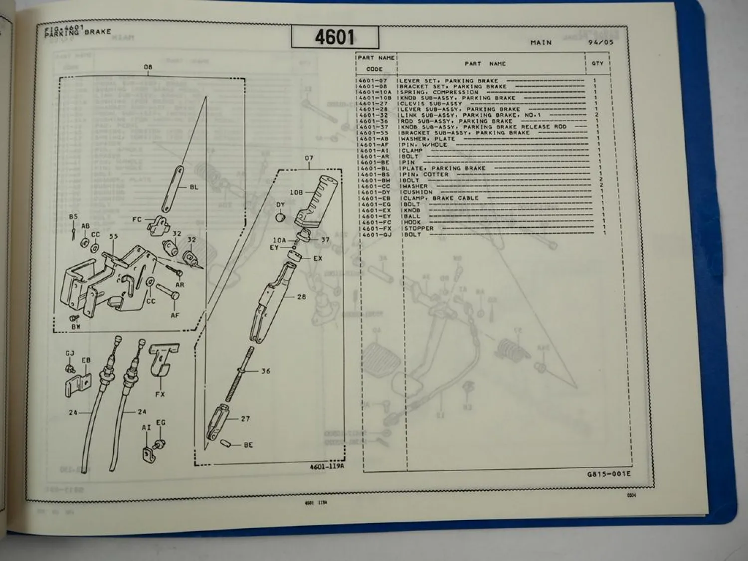 Toyota 42-6FGF20 & 25 Forklift Truck Parts Catalog Ersatzteilliste Gabelstapler