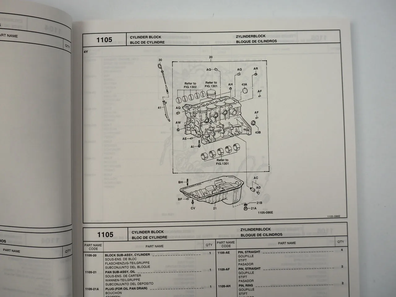 Toyota 42-7FGF 02-7FGF 02-7FGJF 15 18 20 25 30 35 Ersatzteilliste PartsList 2003