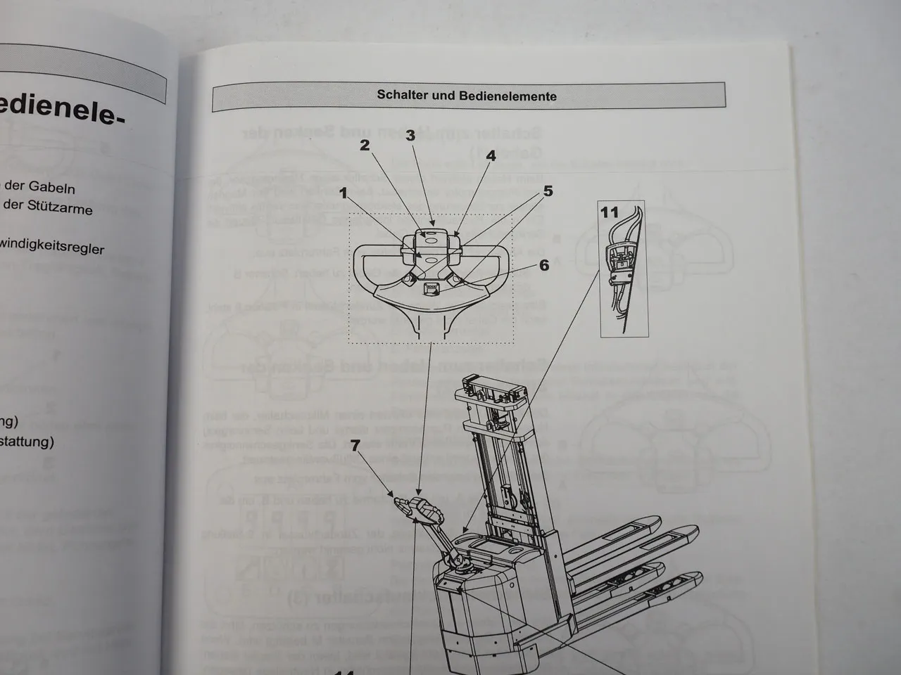 Toyota 7SM12F Stapler Hubwager Bedienungsanleitung 2006