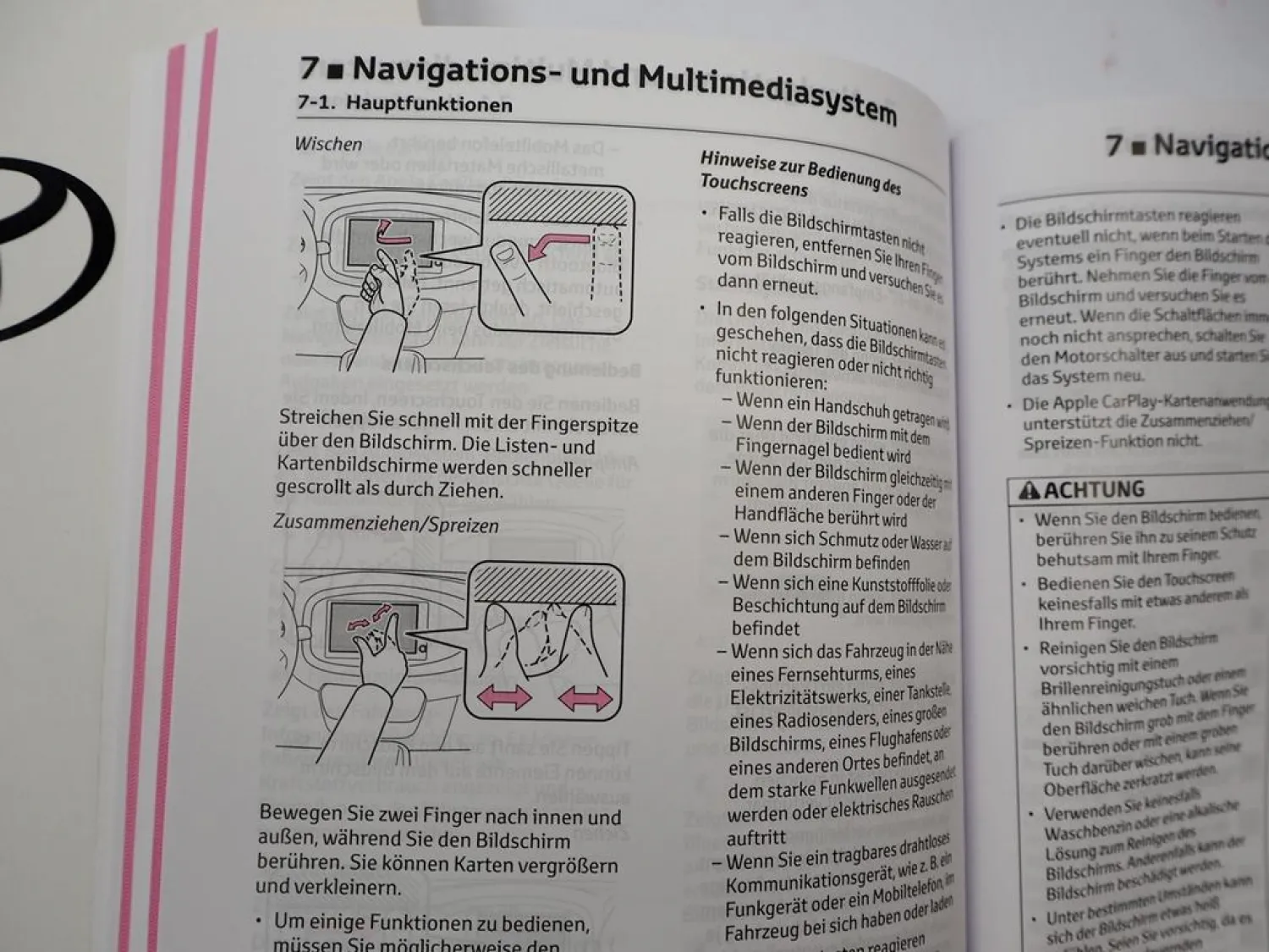 Toyota Aygo X Bedienungsanleitung Betriebsanleitung 2023 Bordmappe Deutsch