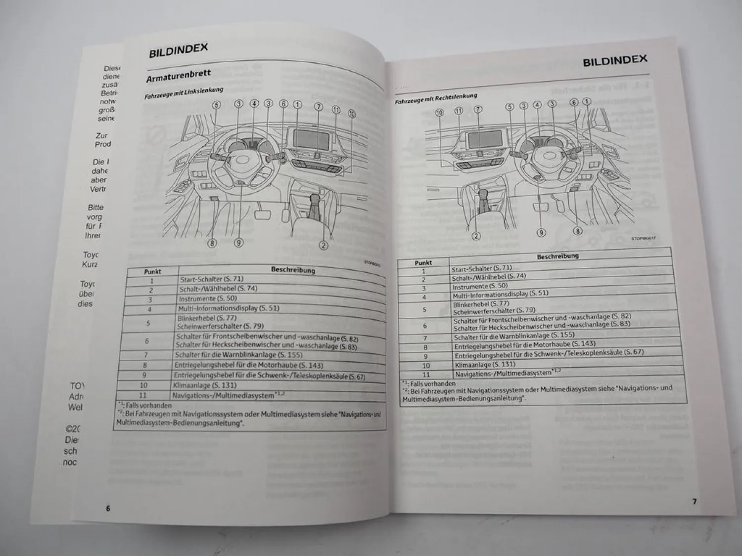 Toyota C-HR HV Betriebsanleitung Bedienungsanleitung 2016 Bordbuch Deutsch