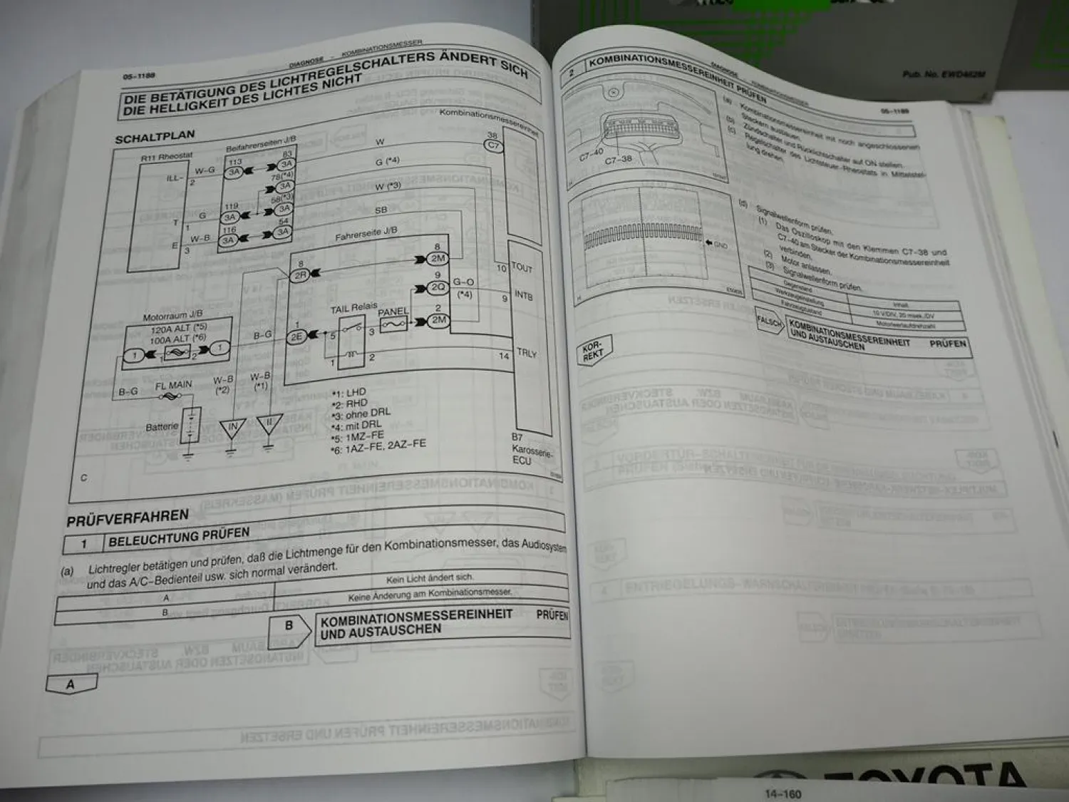 Toyota Camry 2002 V3 Reparaturanleitung ACV MCV 30 XV30 Werkstatthandbuch 2003