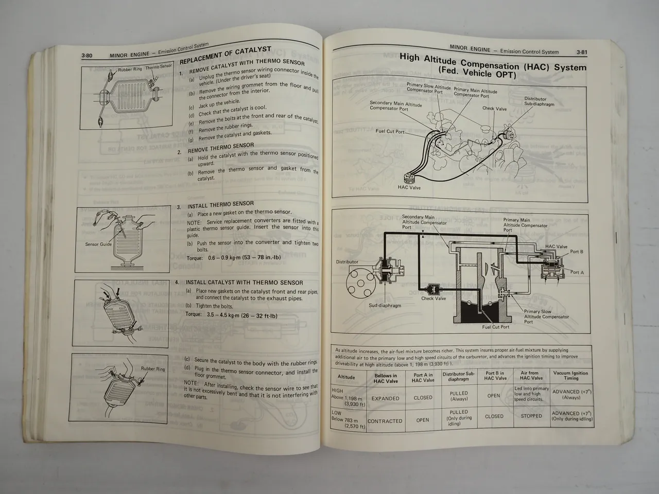 Toyota Celica 1981 Coupe Liftback Repair Manual for USA Canada