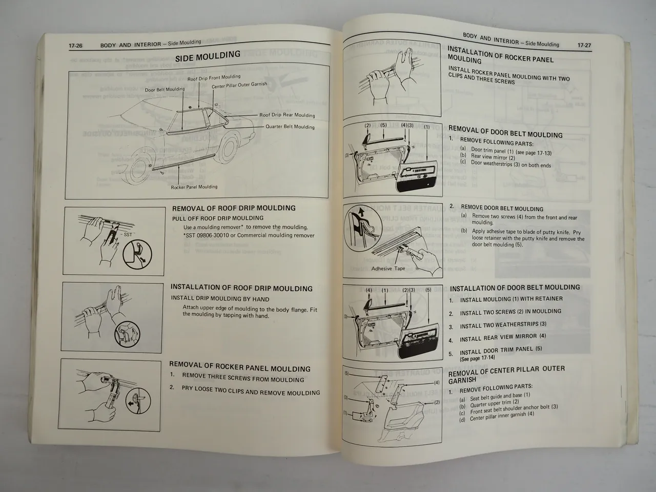 Toyota Celica 1981 Coupe Liftback Repair Manual for USA Canada