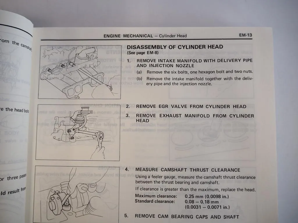 Toyota Celica 1984 Repair Manual Electrical Wiring Diagram for USA Canada