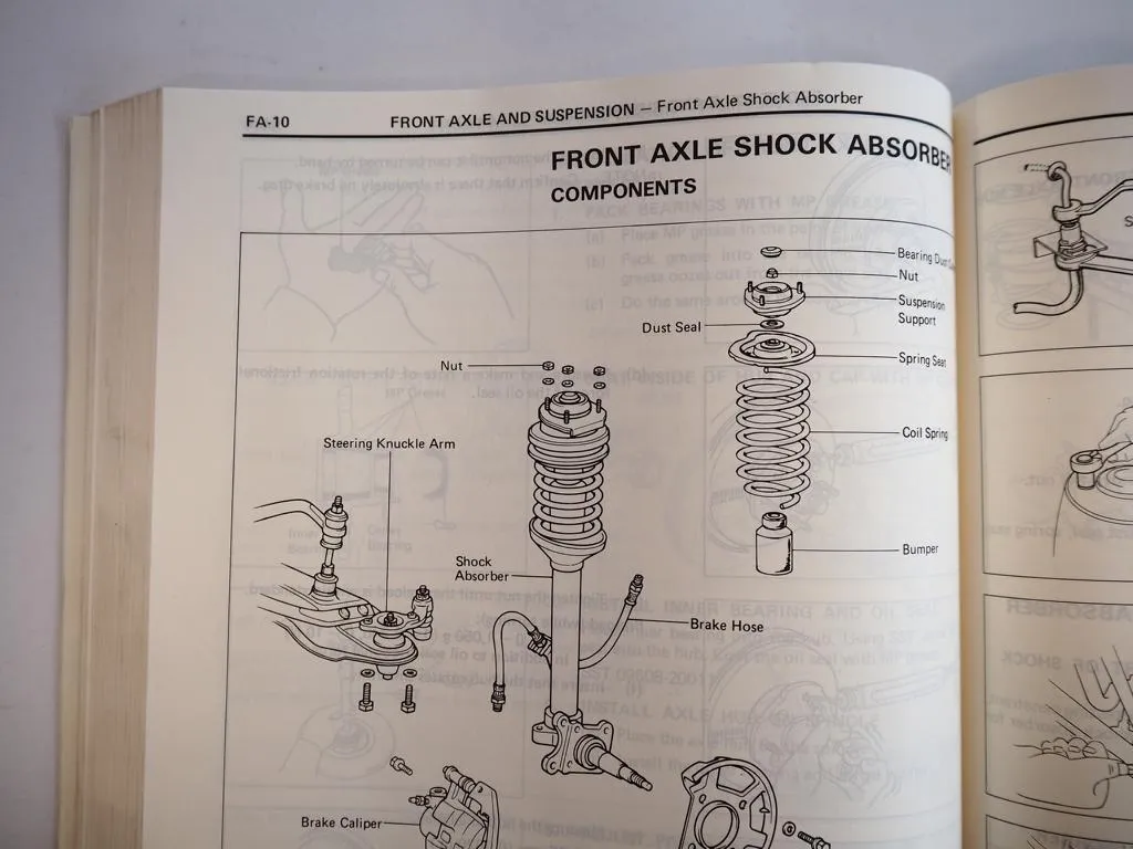 Toyota Celica 1984 Repair Manual Electrical Wiring Diagram for USA Canada