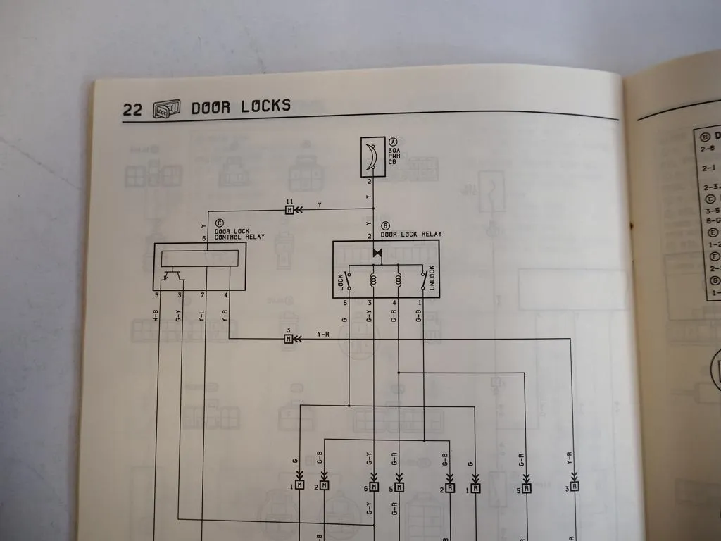 Toyota Celica 1984 Repair Manual Electrical Wiring Diagram for USA Canada