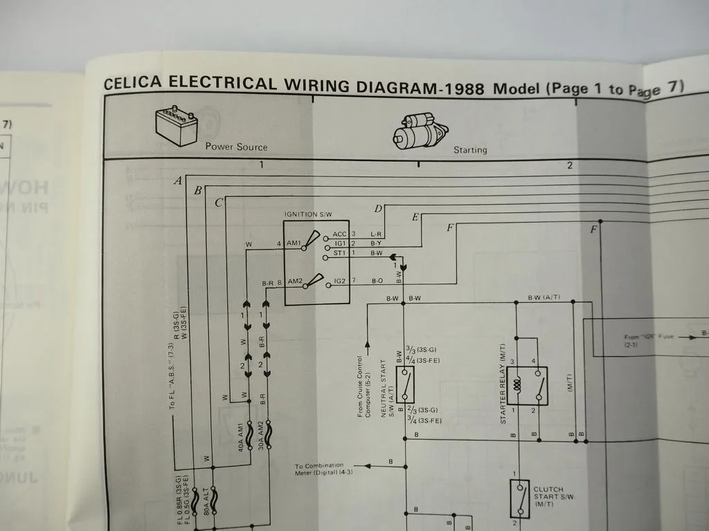 Toyota Celica 1988 ST162 Repair Manual for USA Canada