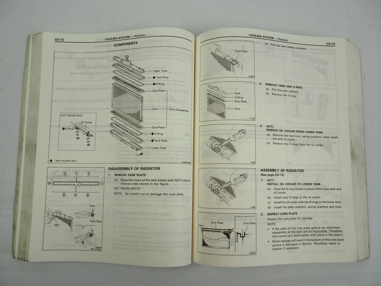 Toyota Celica ST161 ST162 Repair Manual for USA Canada 1986